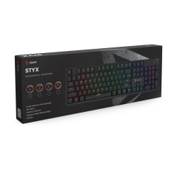 Klawiatura przewodowa SAVIO STYX Outemu Brown mechaniczna Ho… | PartsPC.pl