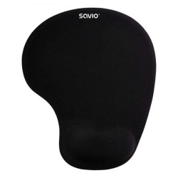 Podkładka pod mysz SAVIO MP-01B żelowa, czarna | PartsPC.pl