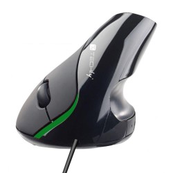 Mysz przewodowa Techly Ergonomiczna Optyczna 1000dpi | PartsPC.pl