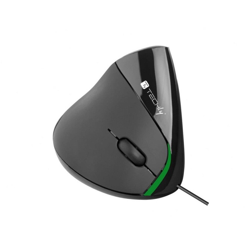 Mysz przewodowa Techly Ergonomiczna Optyczna 1000dpi | PartsPC.pl