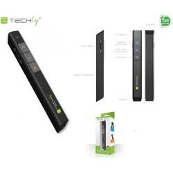 Prezenter bezprzewodowy Techly ze wskaźnikiem laserowym | PartsPC.pl