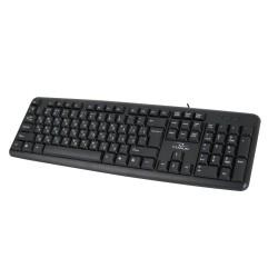 Klawiatura przewodowa Titanum TKR101 USB RUSSIAN czarna | PartsPC.pl