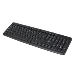 Klawiatura przewodowa Titanum TK101 USB czarna | PartsPC.pl