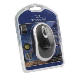 Mysz bezprzewodowa Titanum 3D "Vulture" optyczna. 2.4 GHz cz… | PartsPC.pl