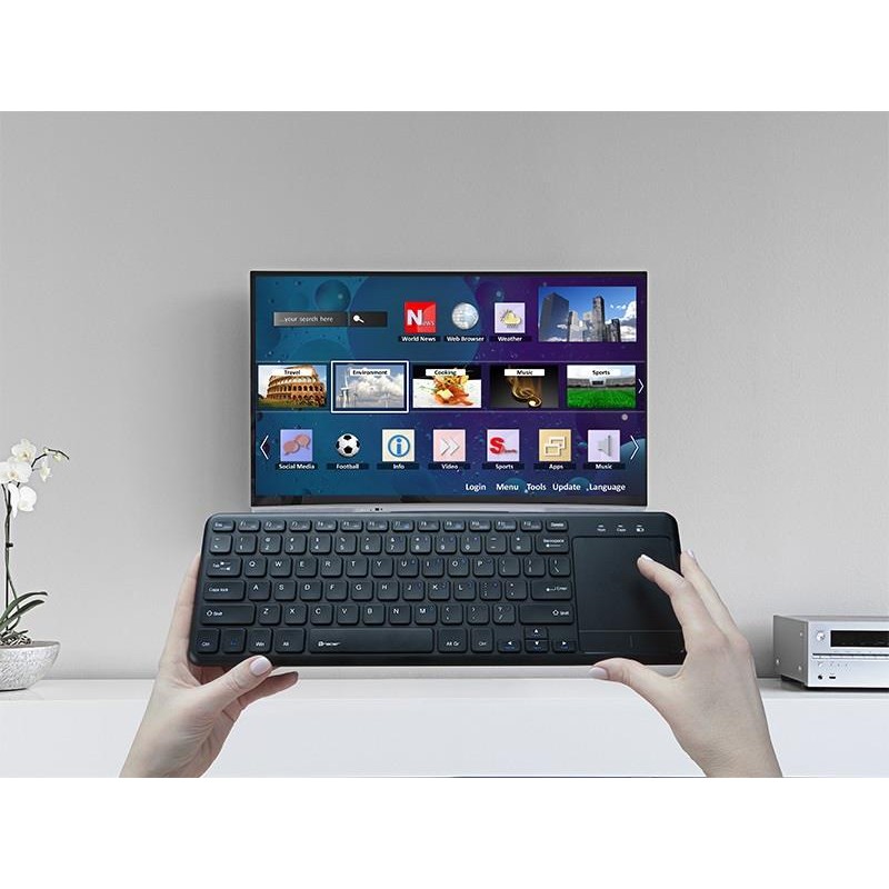 Klawiatura bezprzewodowa Tracer Smart RF 2,4 GHz Touchpad | PartsPC.pl
