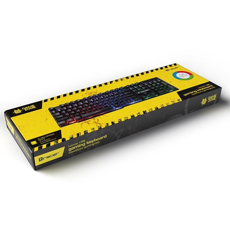 Klawiatura przewodowa Tracer GAMEZONE LoCCar | PartsPC.pl