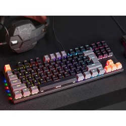 Klawiatura przewodowa Tracer GAMEZONE Blade 87 USB czarna | PartsPC.pl