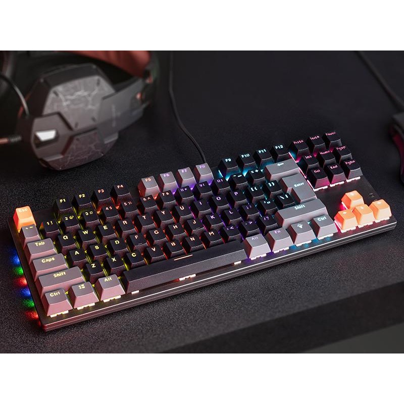 Klawiatura przewodowa Tracer GAMEZONE Blade 87 USB czarna | PartsPC.pl