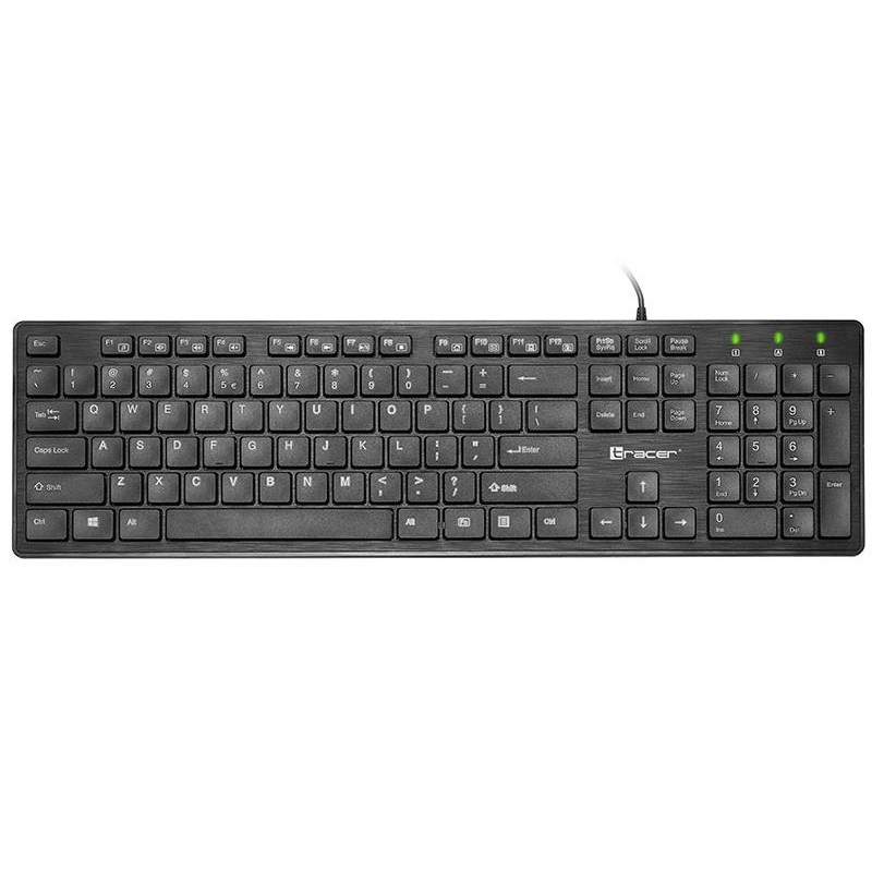 Klawiatura przewodowa TRACER Ofis USB | PartsPC.pl