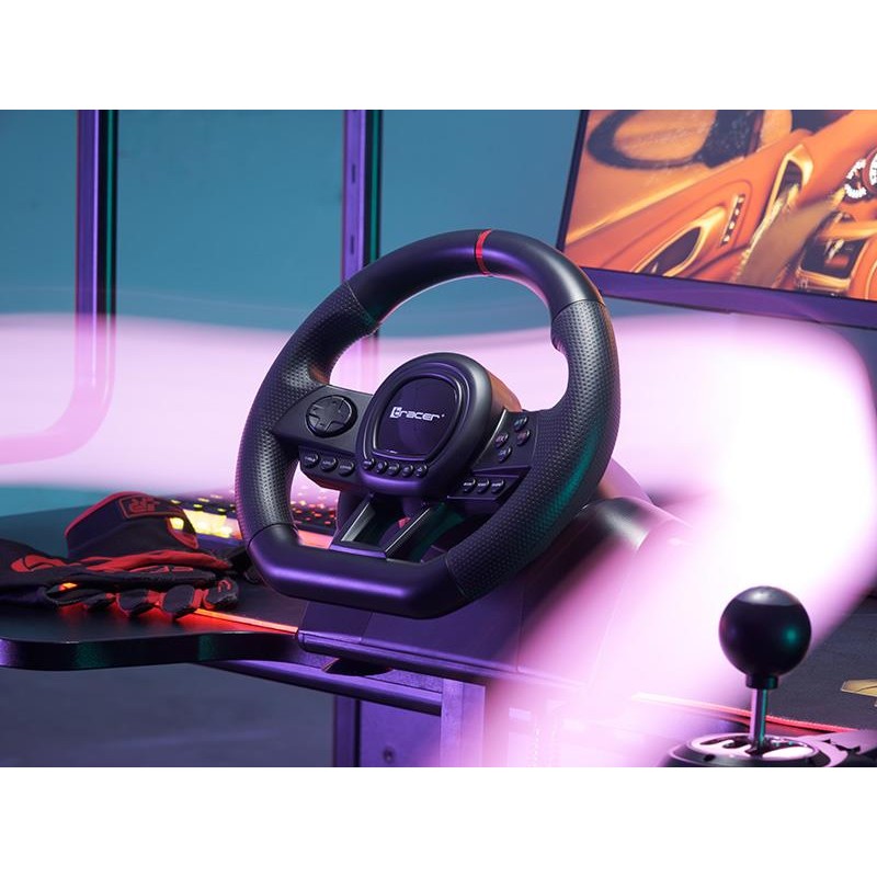 Kierownica Tracer SimRacer Manual Gearbox 6 in 1 | PartsPC.pl