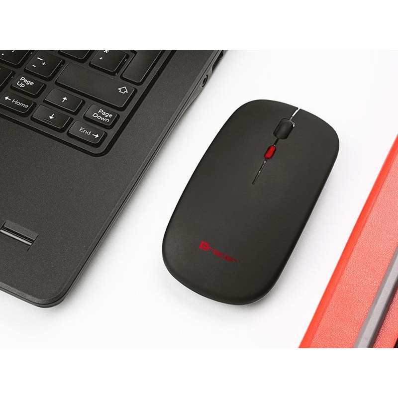 Mysz bezprzewodowa Tracer Slim RF 2,4 Ghz/BT Black optyczna… | PartsPC.pl
