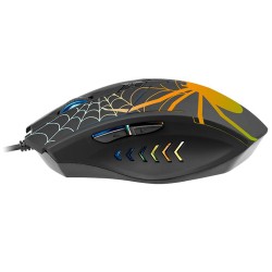 Mysz przewodowa Tracer Black Widow USB optyczna | PartsPC.pl