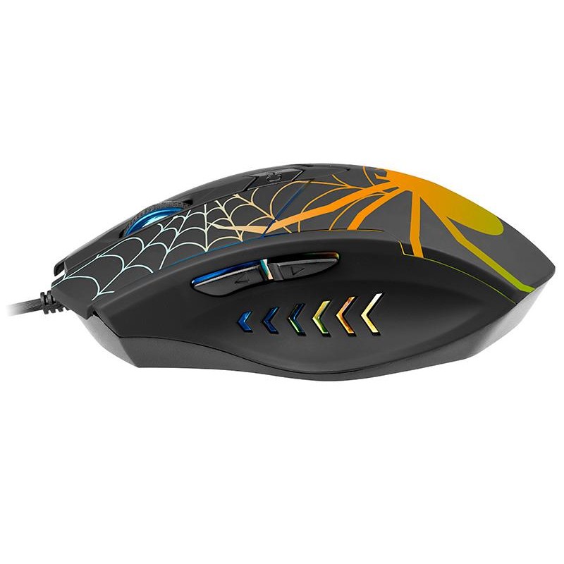 Mysz przewodowa Tracer Black Widow USB optyczna | PartsPC.pl