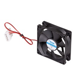 Wentylator systemowy Akyga AW-8A-BK 8cm czarny Molex | PartsPC.pl