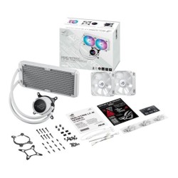 Chłodzenie wodne Asus ROG STRIX LC III 240 ARGB WHT 2x120mm… | PartsPC.pl