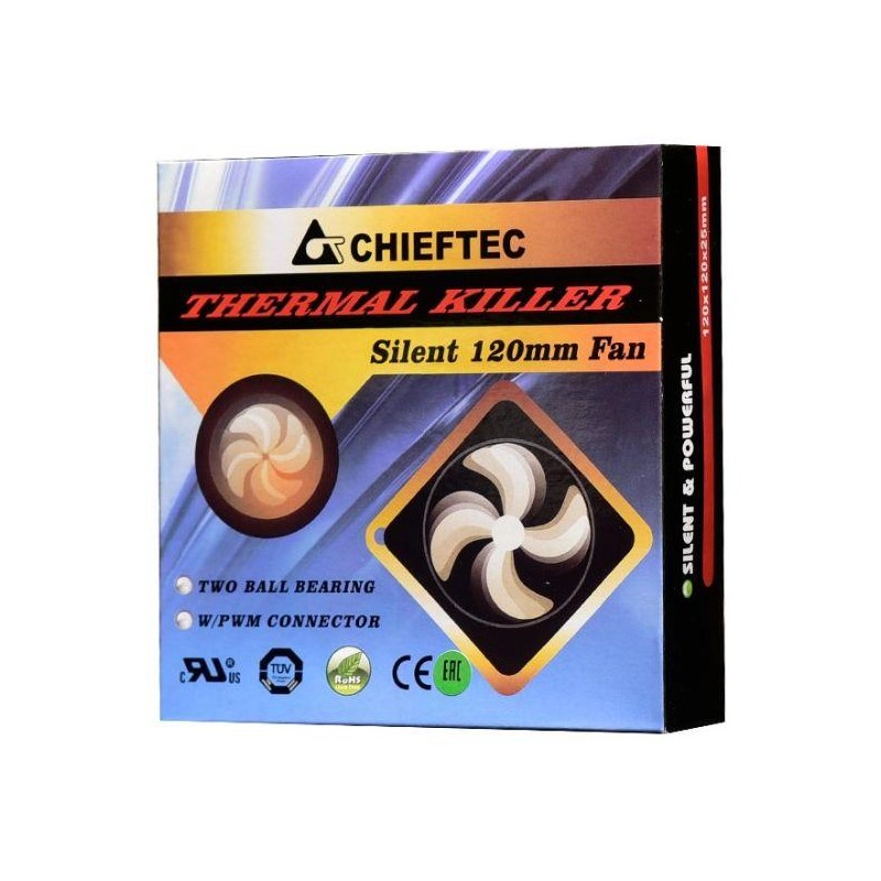 Wentylator Chieftec AF-1225PWM 120mm PWM | PartsPC.pl