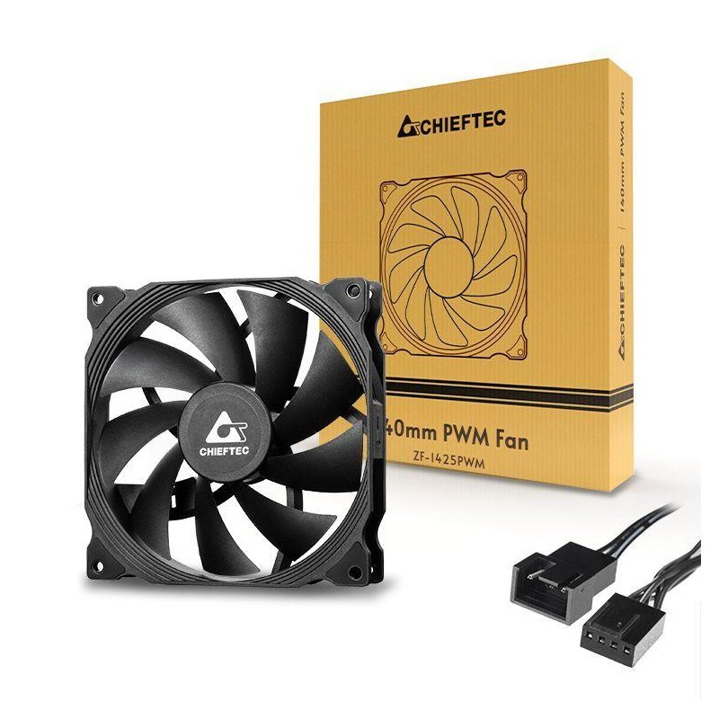 Wentylator Chieftec ZF-1425PWM 140mm | PartsPC.pl