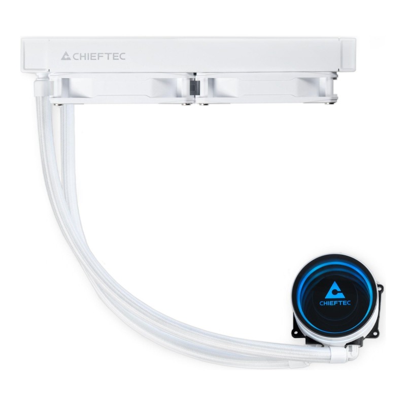 Chłodzenie wodne Chieftec Iceberg White 240 CLC-240-RGB-W 2x… | PartsPC.pl