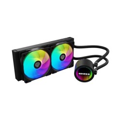 Chłodzenie wodne Genesis Hydria 240 ARGB czarne | PartsPC.pl