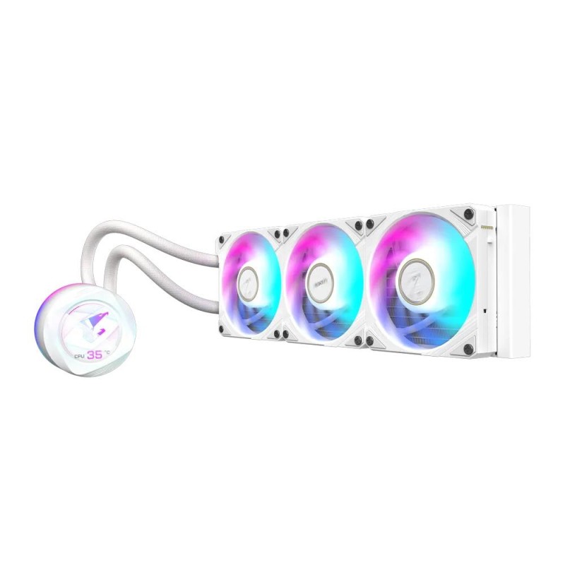 Chłodzenie wodne Gigabyte AORUS WATERFORCE X II 360 ICE | PartsPC.pl