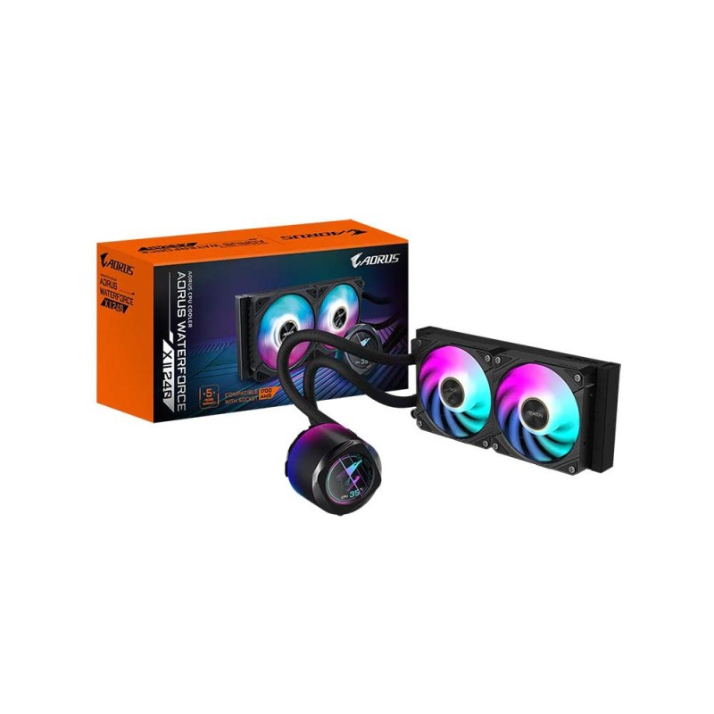 Chłodzenie wodne Gigabyte AORUS WATERFORCE X II 240 | PartsPC.pl