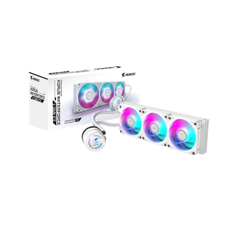 Chłodzenie wodne Gigabyte AORUS WATERFORCE II 360 ICE | PartsPC.pl