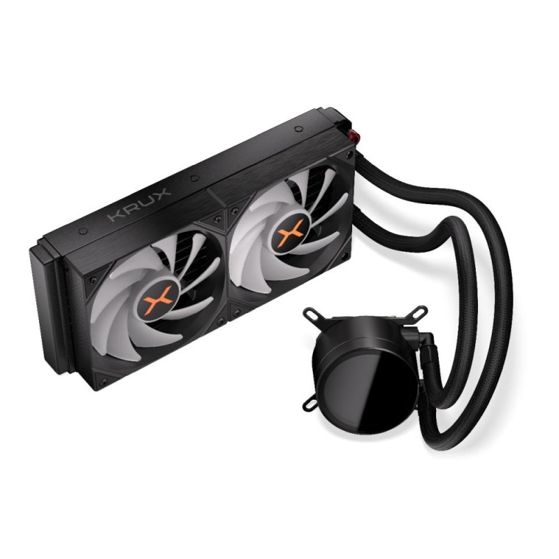Chłodzenie wodne KRUX HydroX 240 ARGB (KRXE001) 120 mm | PartsPC.pl