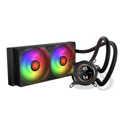 Chłodzenie wodne KRUX HydroGlance 240 ARGB LCD (KRXE003) 120… | PartsPC.pl