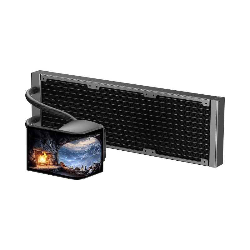 Chłodzenie wodne KRUX HydroArc 360 ARGB LCD (KRXE010) 120 mm | PartsPC.pl