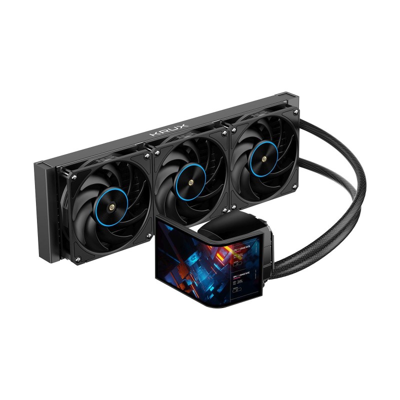 Chłodzenie wodne KRUX HydroArc 360 ARGB LCD (KRXE010) 120 mm | PartsPC.pl