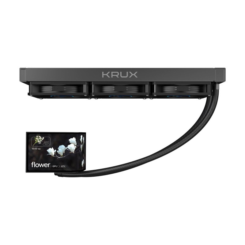 Chłodzenie wodne KRUX HydroArc 360 ARGB LCD (KRXE010) 120 mm | PartsPC.pl