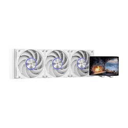 Chłodzenie wodne KRUX HydroArc 360 White ARGB LCD (KRXE011) … | PartsPC.pl