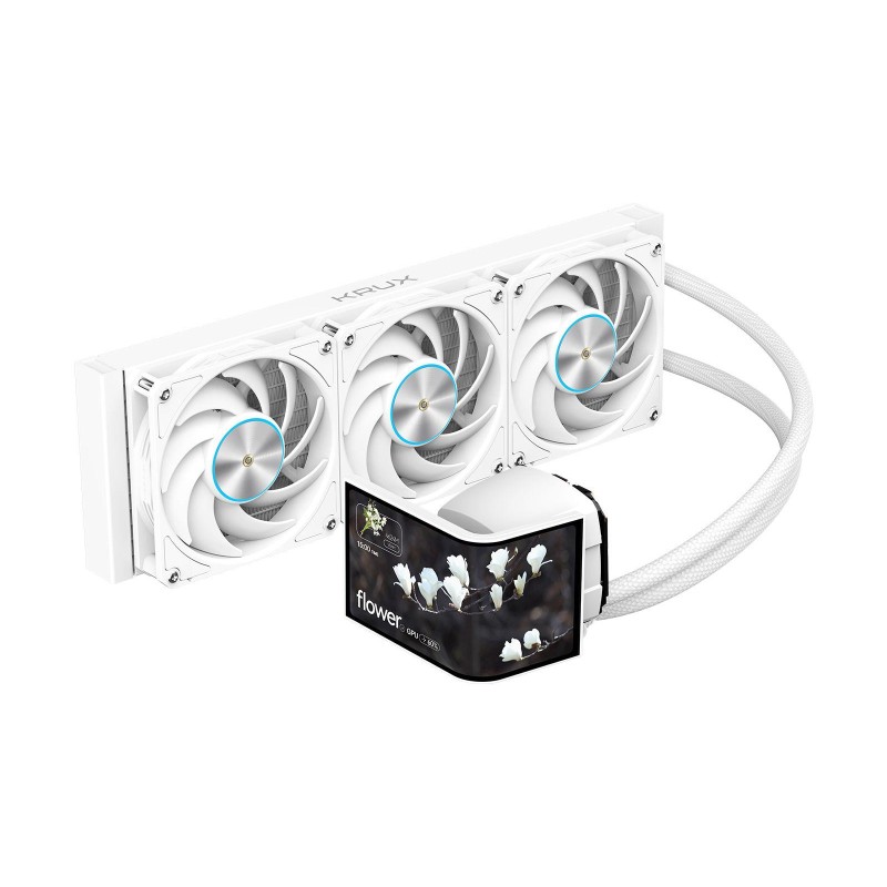 Chłodzenie wodne KRUX HydroArc 360 White ARGB LCD (KRXE011) … | PartsPC.pl