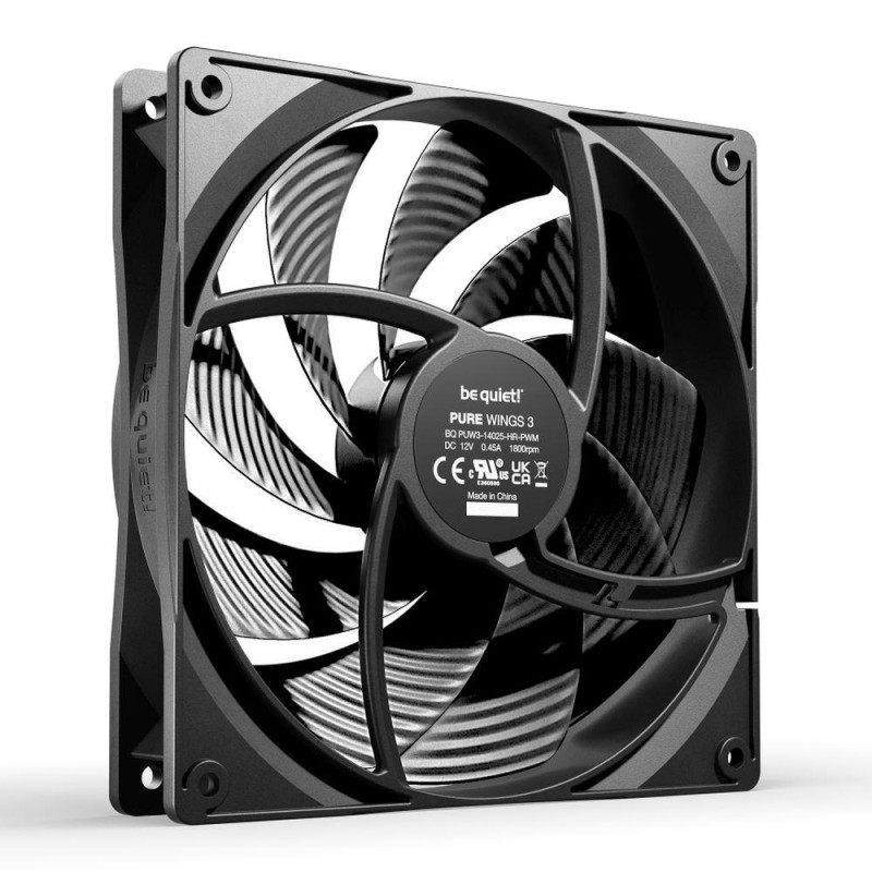 Wentylator be quiet! Pure Wings 3 140mm PWM high-speed | PartsPC.pl