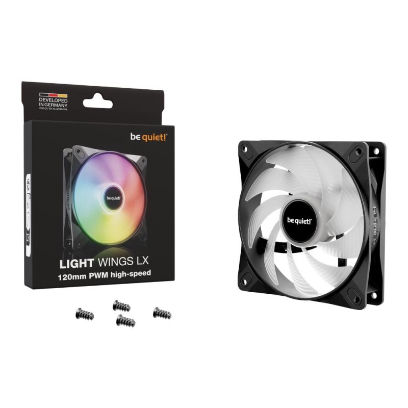 Wentylator be quiet! Light Wings LX 120mm PWM high-speed | PartsPC.pl