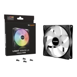 Wentylator be quiet! Light Wings LX 140mm PWM | PartsPC.pl