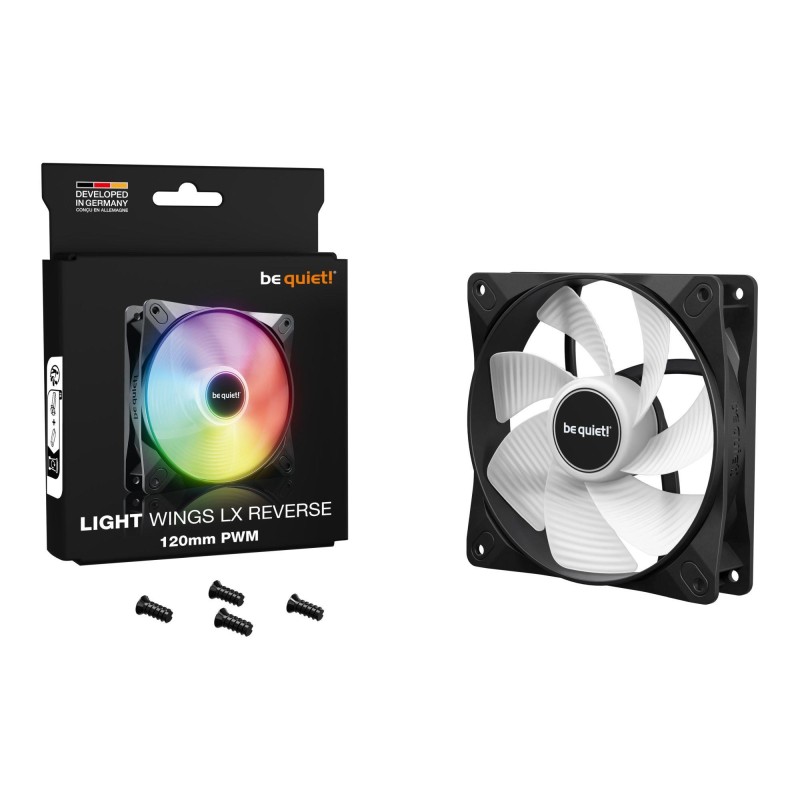 Wentylator be quiet! LIGHT WINGS LX 120mm PWM Reverse czarny… | PartsPC.pl