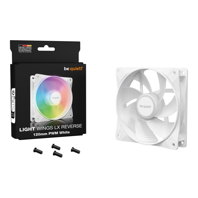 Wentylator be quiet! Light Wings LX 120mm PWM Reverse White… | PartsPC.pl