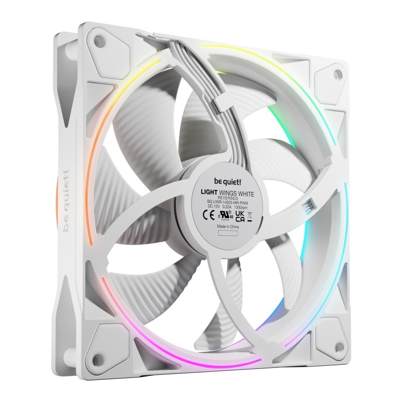 Wentylator be quiet! Light Wings 140mm PWM Reverse White | PartsPC.pl