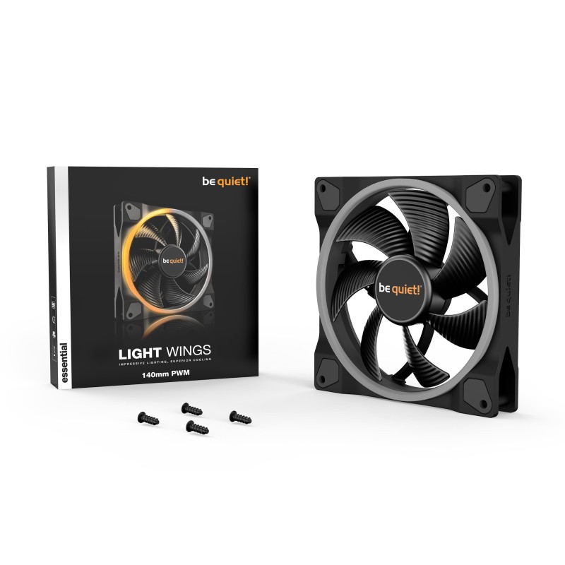 Wentylator be quiet! Light Wings 140mm PWM | PartsPC.pl