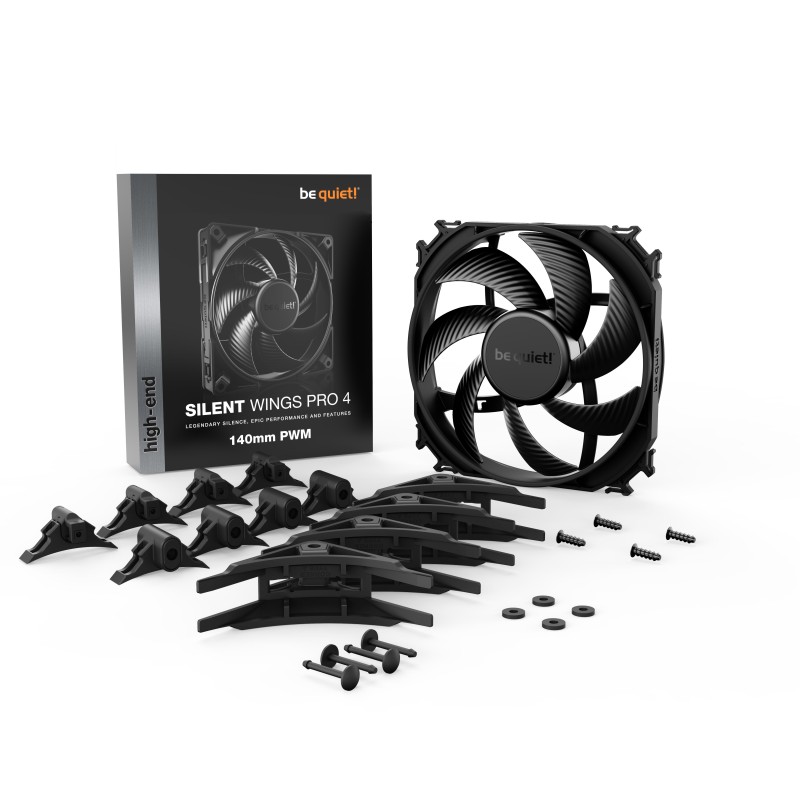Wentylator be quiet! Silent Wings Pro 4 140mm PWM | PartsPC.pl