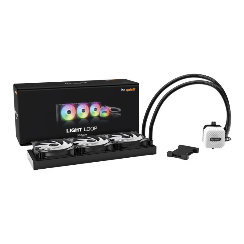 Chłodzenie wodne be quiet! Light Loop BW022 ARGB 360mm czarn… | PartsPC.pl