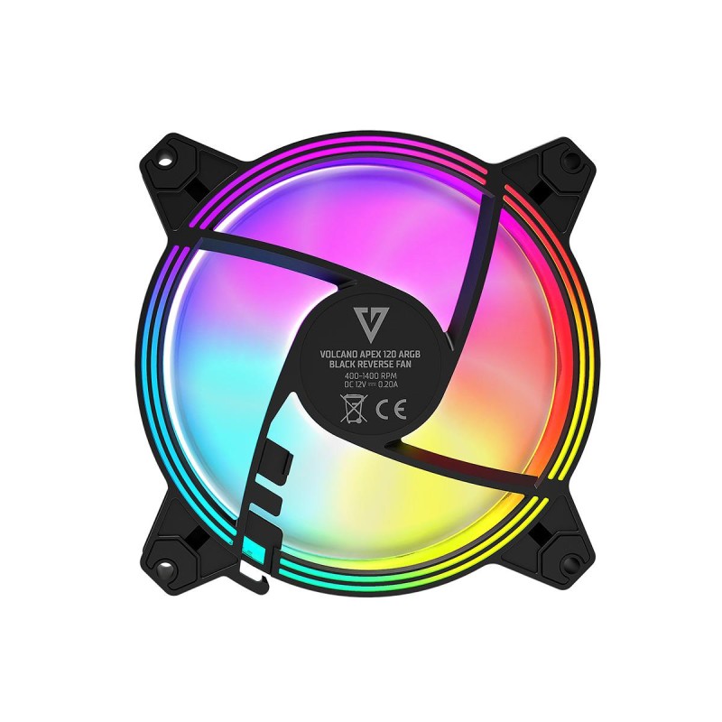 Wentylator Modecom Volcano APEX 120 ARGB REVERSE FAN czarny… | PartsPC.pl