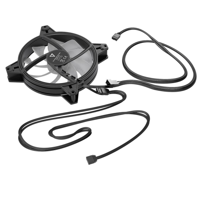 Wentylator Modecom Volcano APEX 140 ARGB FAN czarny | PartsPC.pl