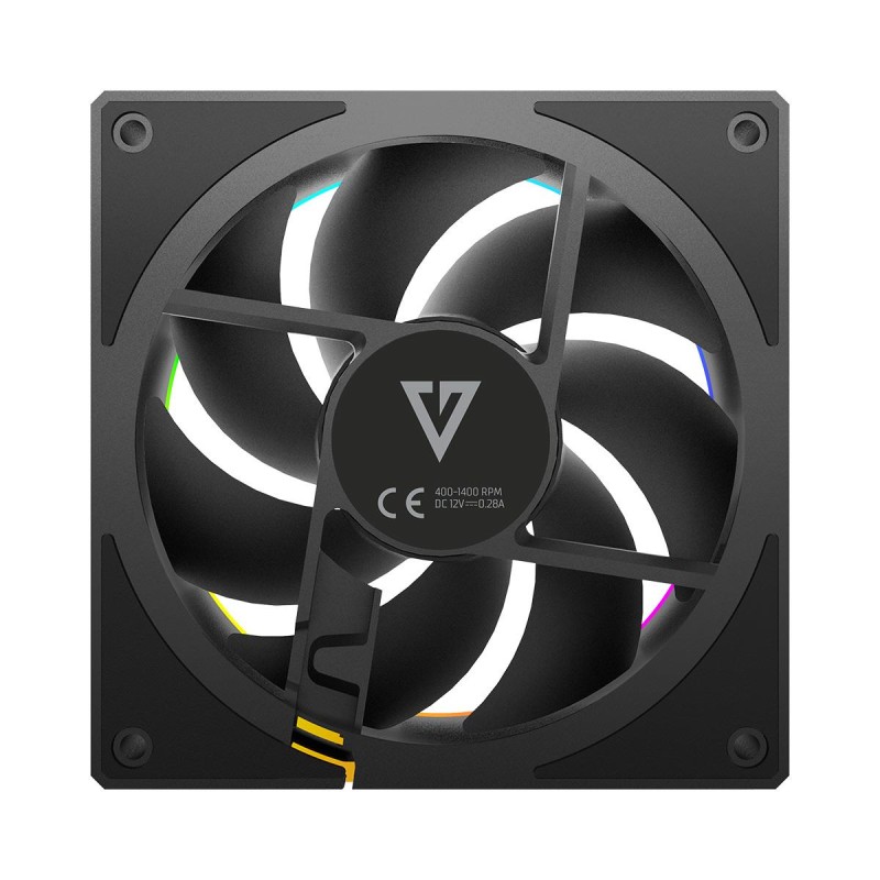 Wentylator Modecom Volcano LOOP 120 ARGB REVERSE FAN czarny… | PartsPC.pl