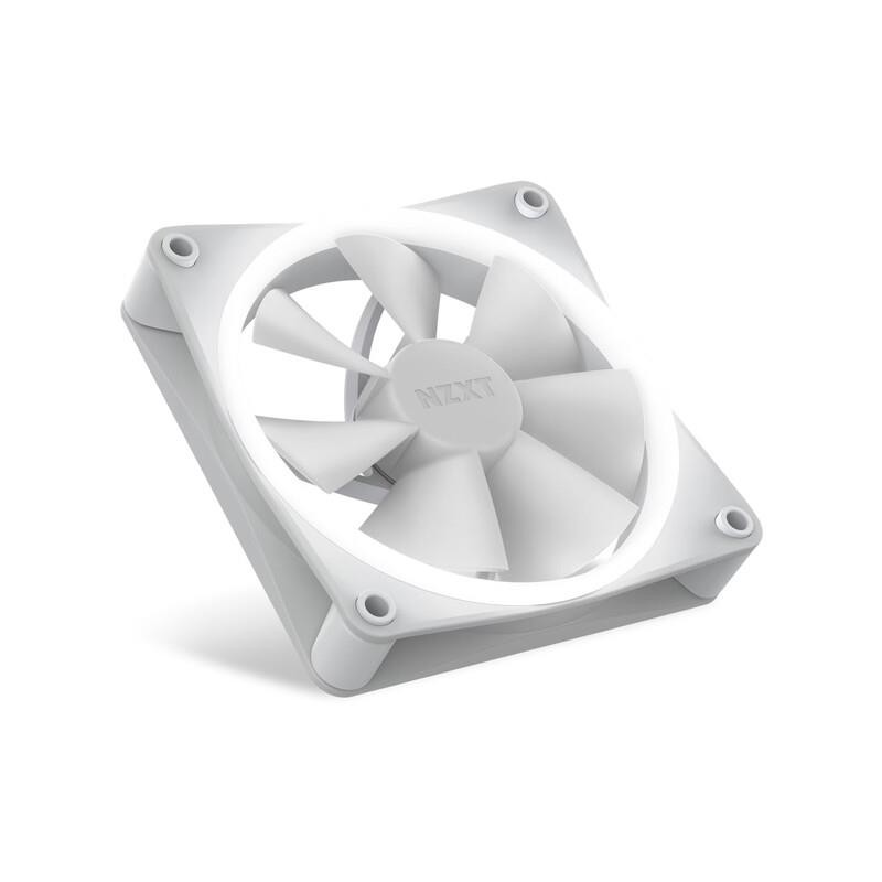 Wentylator NZXT F120 RGB PWM biały | PartsPC.pl