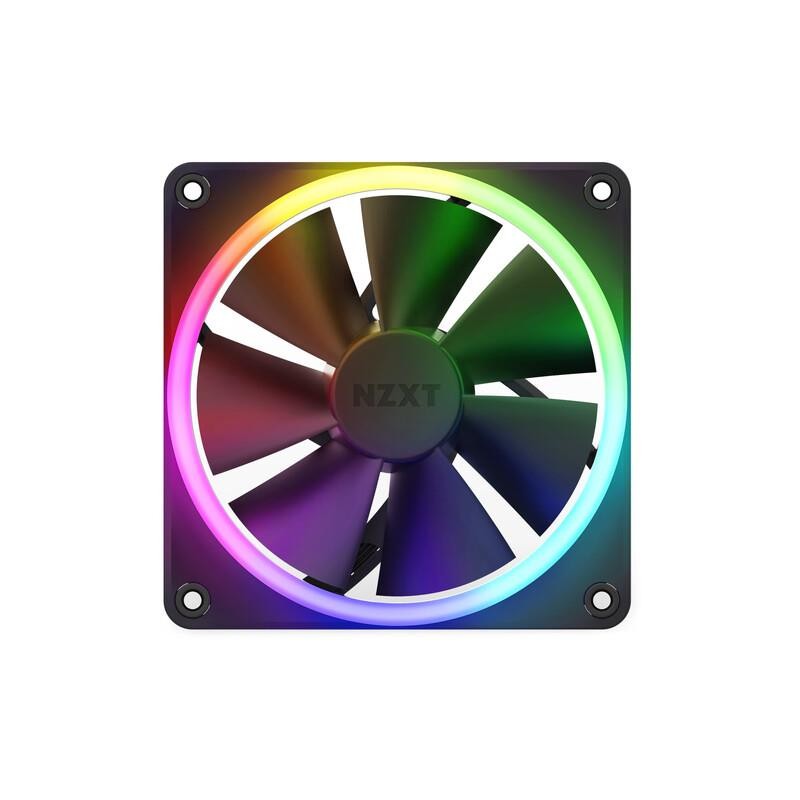 Wentylator NZXT F120 RGB PWM czarny | PartsPC.pl