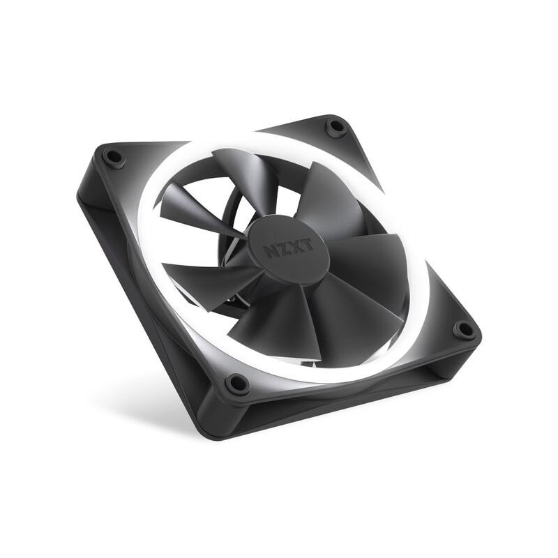Wentylator NZXT F120 RGB PWM czarny | PartsPC.pl