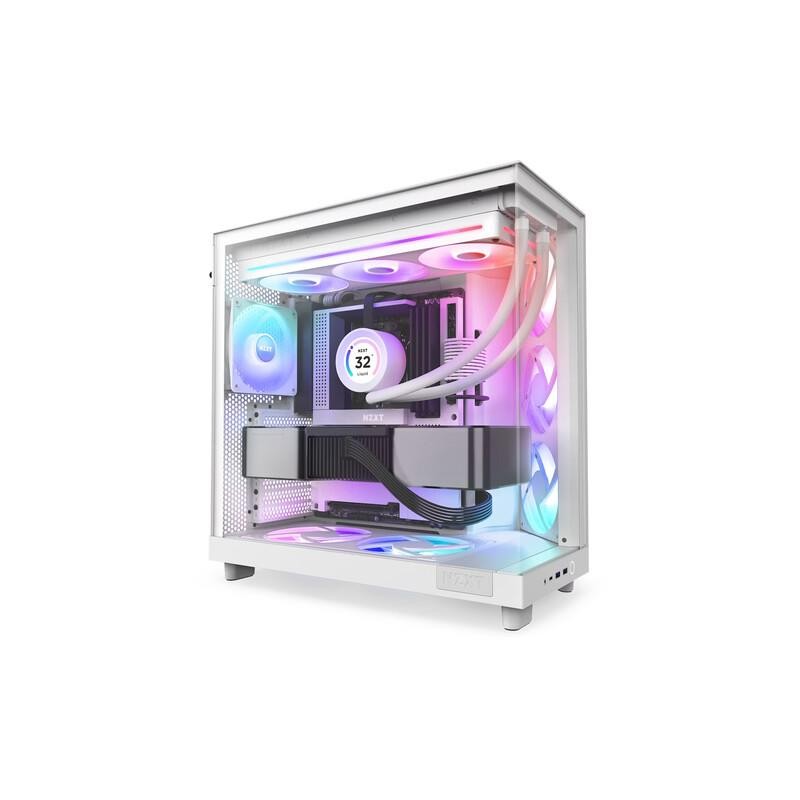 Wentylator NZXT F360 RGB Core PWM Biały