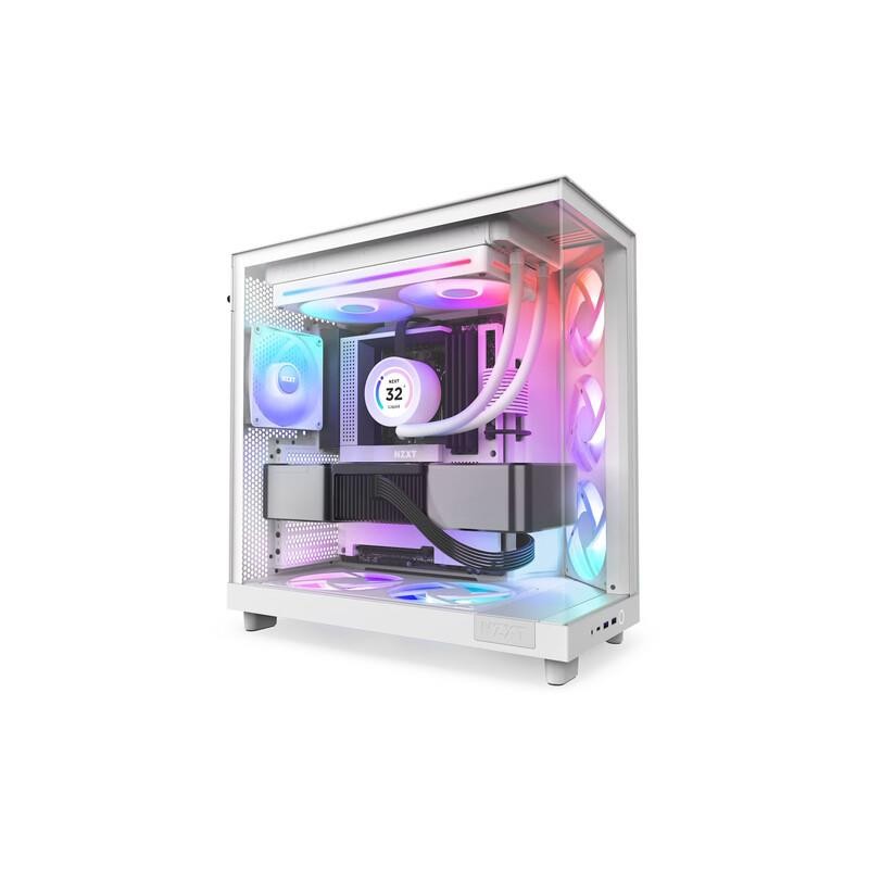 Wentylator NZXT F280 RGB Core PWM Biały